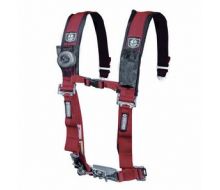 2 INCH 4PT SEAT BELT HARNESS RED